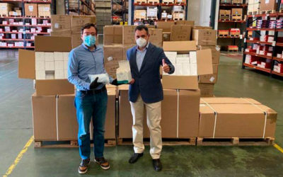 Participamos en la adquisición de mascarillas para el clúster aragonés de automoción
