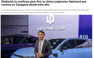 La china Leapmotor fabricará sus coches en Zaragoza desde este año